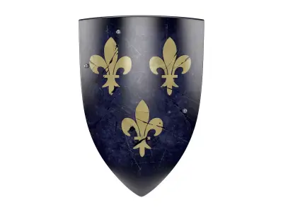 Medieval Shield 3D model