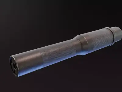 TGPV SVD Suppressor Low-poly 3D model