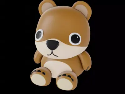 Toy Bear Free 3D model