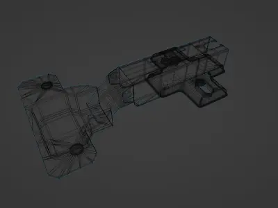furniture hinge Free low-poly 3D model