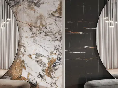 Hallway Set N10 1 3D model