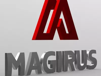 magirus logo 3D model