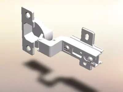 Cabinet hinge 3D model