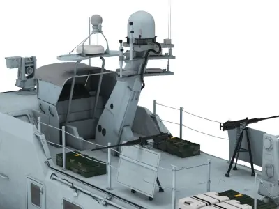 Mark VI Patrol Boat  3D model