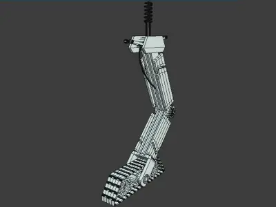 Car Legs 3D model