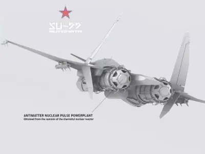 SU-77 AUTOMATA Low-poly 3D model