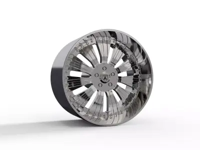 ASANTI AF136 WHEEL 3D MODEL 3D model