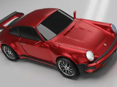 porsche-911-turbo porsche Free 3D model
