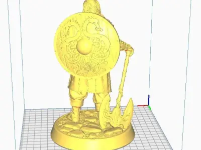 war vikings 3D print model purchase
