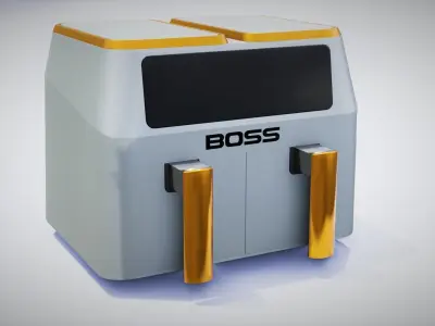 Deep Air Fryer Free 3D model