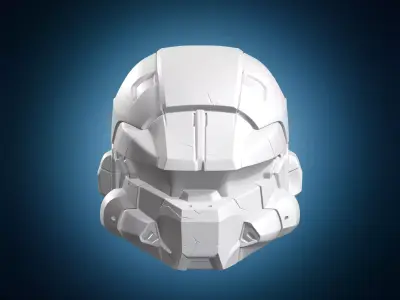 Master Chief Spartan Helmet 3D print model