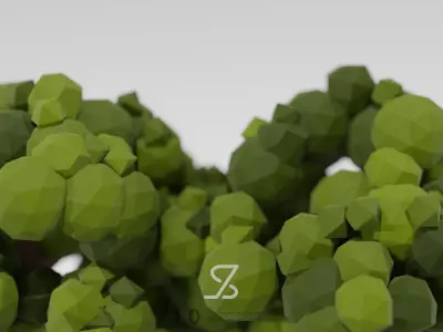 Ahorn Tree Free low-poly 3D model