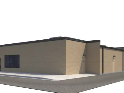 Retail-097 Retail Store 3D model