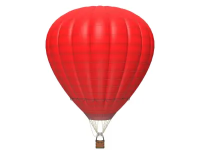 hot air balloon 3D model