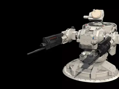 SCIFI Gun 3D-Modell 3D model