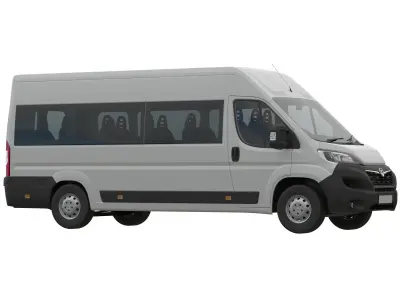 Vauxhall Movano L4H2 passenger 3D model