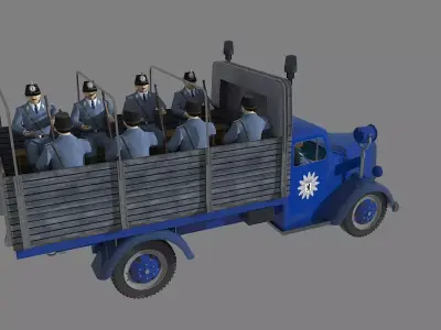 Berlin Police 3D model
