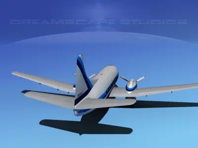 Martin 202 Executive 1 3D model