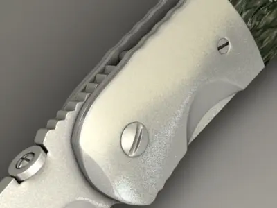 emerson CQC6 Knife 3D model