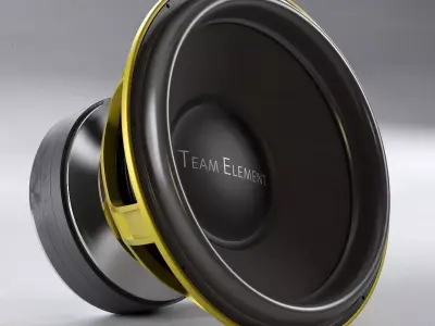 massive loudspeaker 5000w Ground Zero GZPW 18SPL 3D model