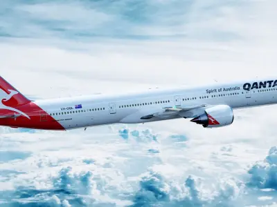 Boeing 777-300ER 3D model