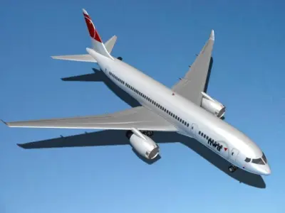 Boeing 787-8 Northwest Airlines 3D model