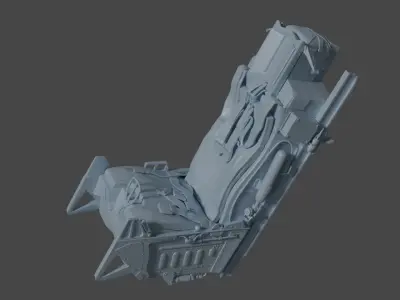 F-16 ACES-II Ejection Seat for 3d Printing 3D print model