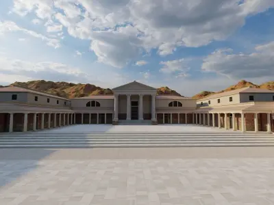 Historic city -Ancient City-rome 3D model