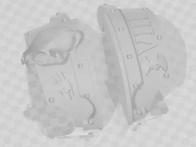 Atramentar night creep pads 3D model