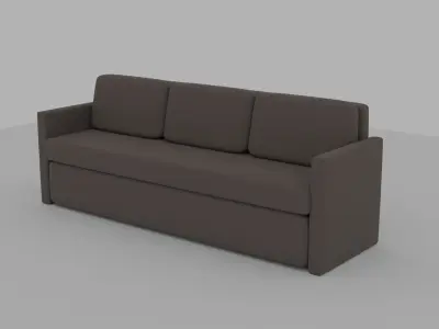 Sofa 3D model Free 3D model