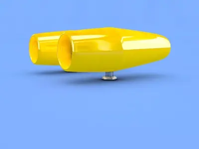 jet car rotor LOLA T70 1976 3D model