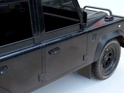 Land Rover Defender 110 1991 3D model