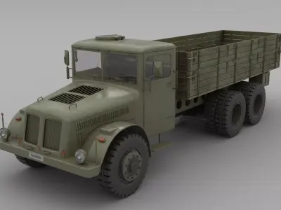 Old czech Truck 3D model