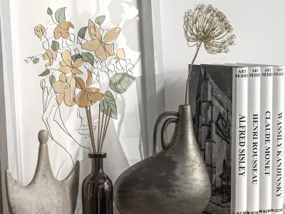 Decorative Set 21 3D model