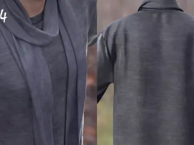 Man Warrior Modular Rigged Free 3D model