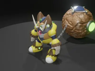 Ground Scaravich 3D model