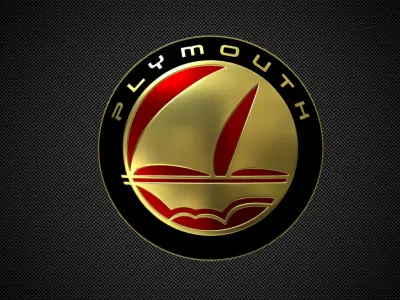 plymouth logo 3D model