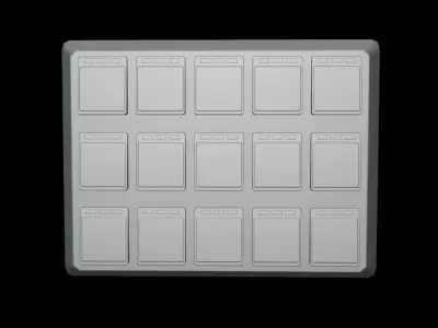 Haltech CAN 15 Button Keypad Free 3D model