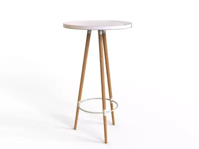 mesa bar nordica Free 3D model