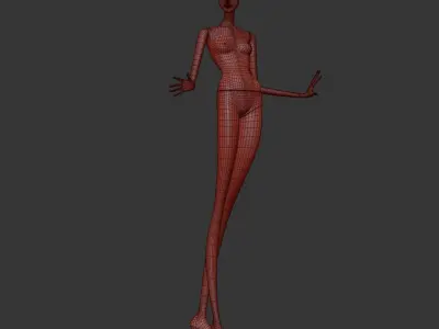 Mannequin 603 coll60 3D model