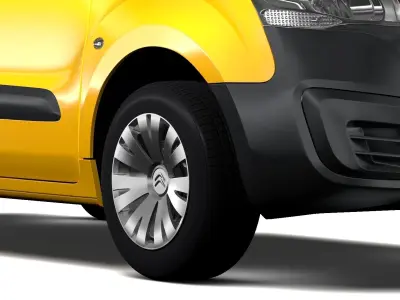 Citroen Berlingo Van L2 2slidedoors 2017 3D model