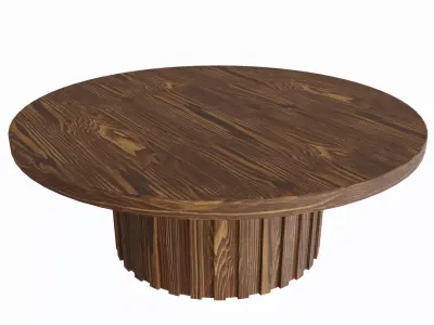 Round Center Table Free 3D model