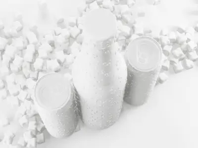 Coffe bottle 3d models 3D model