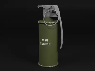 Grenade Pack Low-poly 3D model