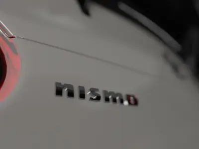 Nissan GTR parking scene Free 3D model