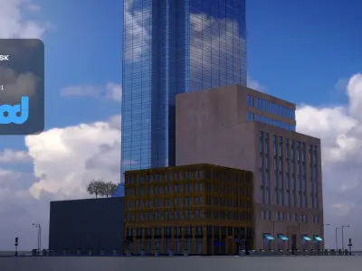 Trump Tower 3D model