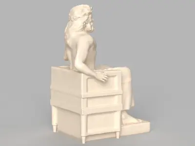 Statue of Zeus 3D model