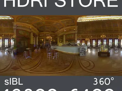 Bourla Foyer sIBL Free 3D model