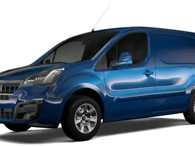 Peugeot Partner Van L1 2017 3D model