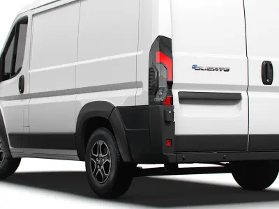 Fiat e Ducato Van L1H1 2024 3D model